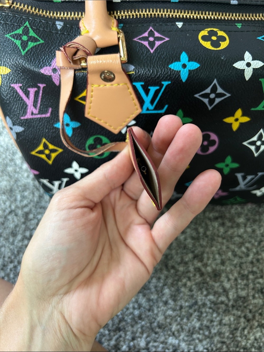 Multicolor Black Handbag - Picture 10 of 16